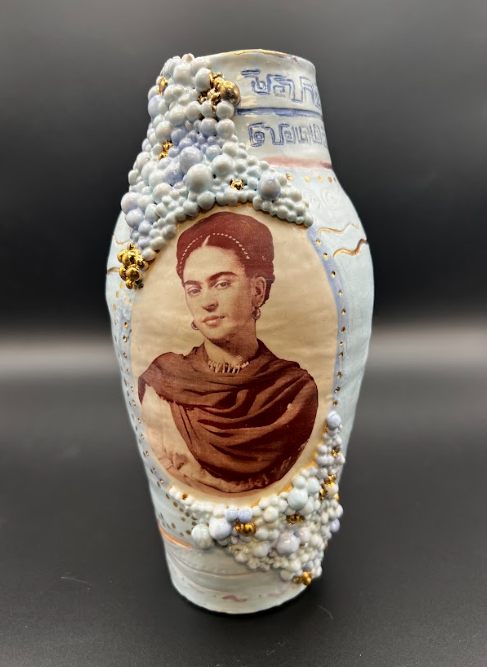 Roberto Lugo Inspired Portrait Pots